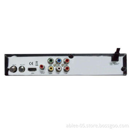 HD DVB-S2 MPEG4 FTA Satellite Receiver, MP3/M4A/AAC/WMA/ASF Audio Format with User's Manual
